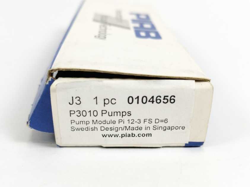 Piab P3010 Compact Vacuum Pump