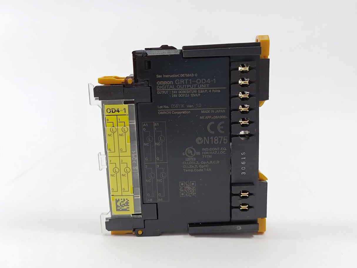OMRON GRT1-OD4-1 Digital Output Unit, 4 Outputs