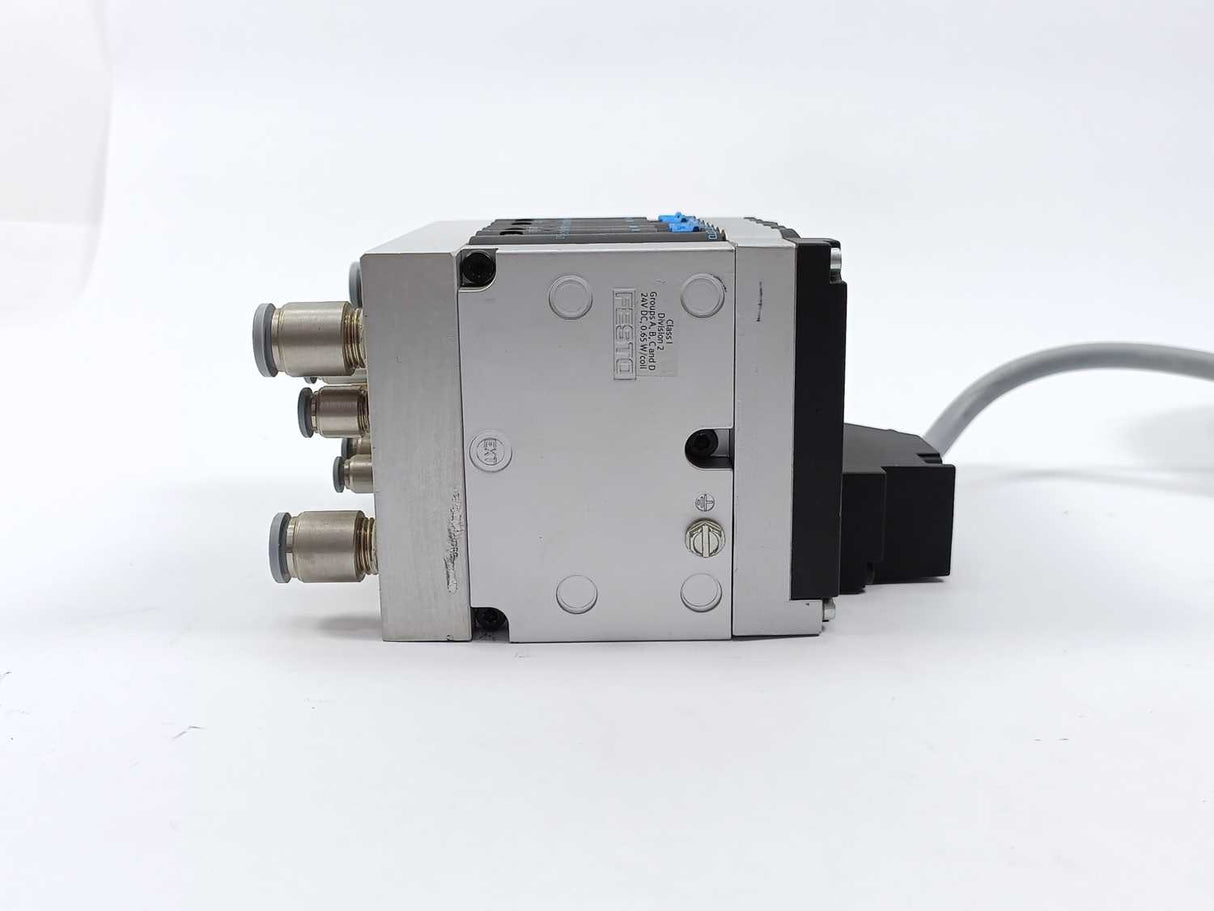 Festo 18210 CPV14-VI Valve Terminal w/ 18264, 163896, 161360, 162551, 162550