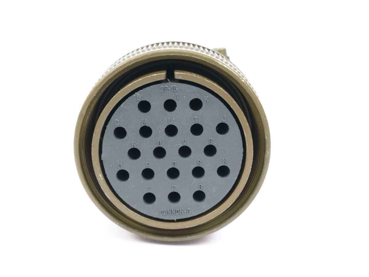 ITT Cannon CA3106E28-16S-F80-A95 High-performance Circular Connector