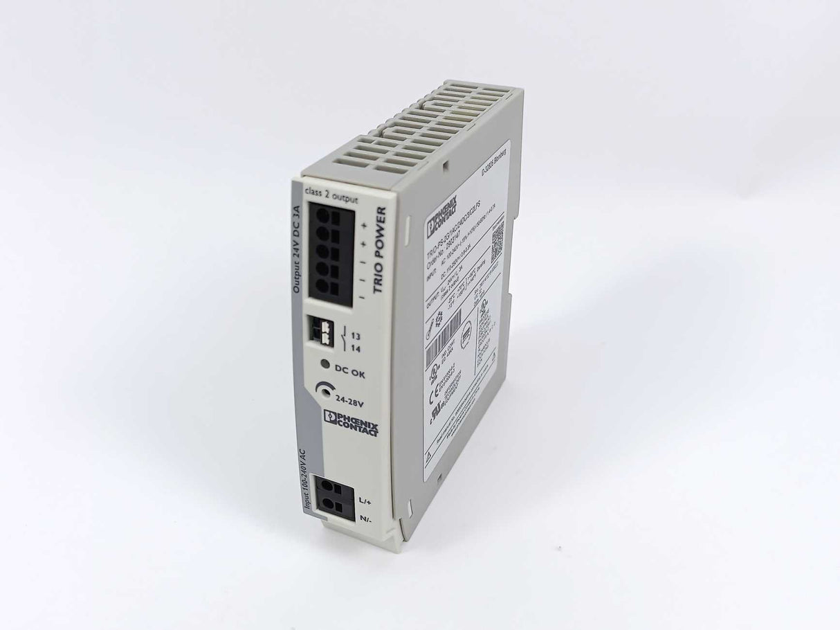 Phoenix Contact 2903147 TRIO-PS-2G/1AC/24DC/3/C2LPS DIN Rail Power Supply