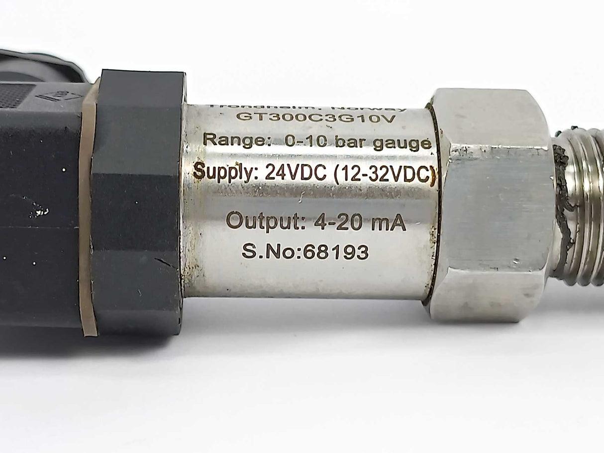 Kongsberg GT300C3G10V Marine Pressure Transmitter