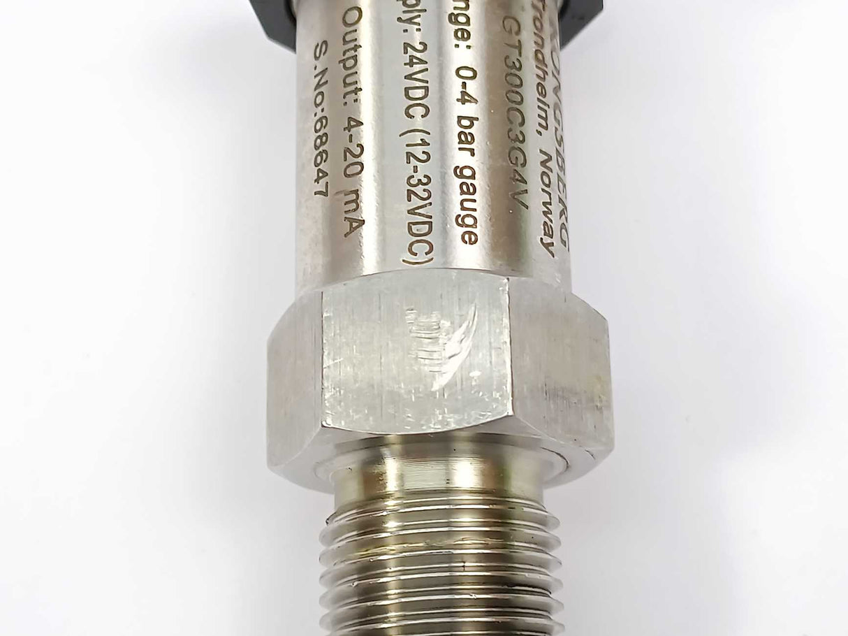 Kongsberg GT300C3G4V Marine Pressure Transmitter