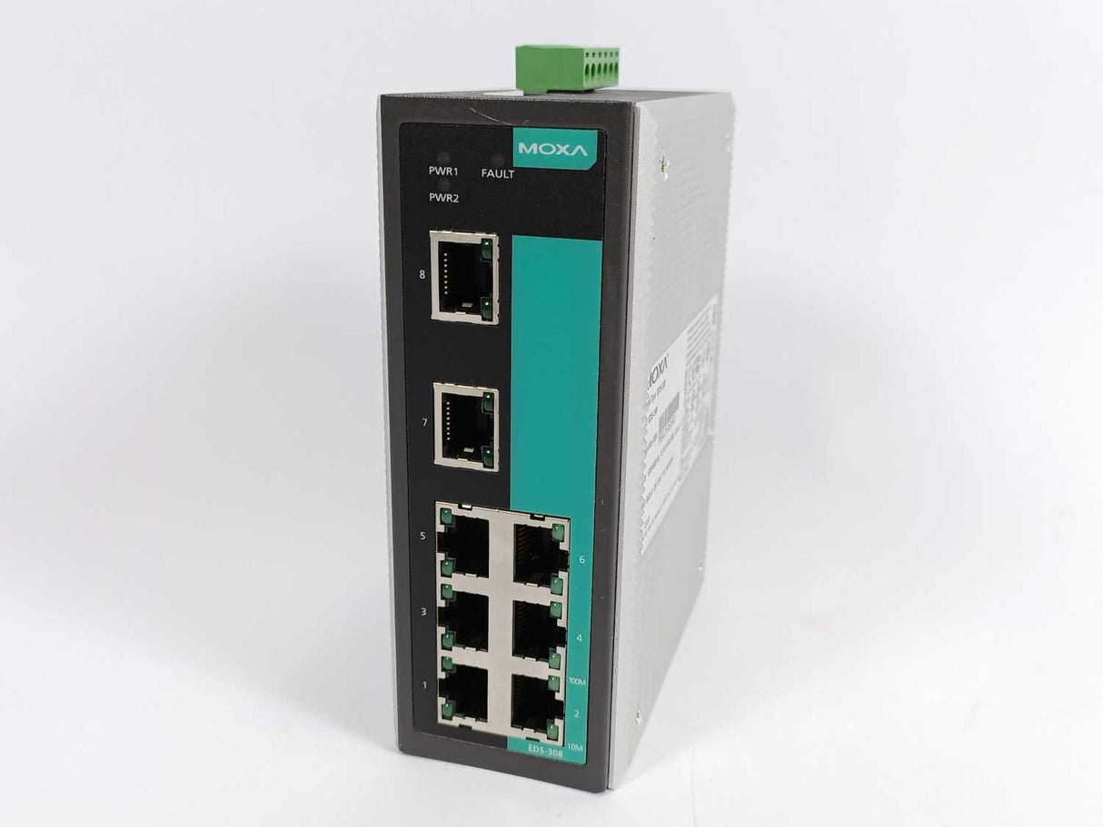Moxa EDS-308 8-Port Unmanaged Ethernet Switch