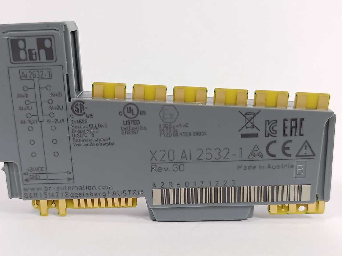 Br-Automation X20AI2632-1 Analog Input Module