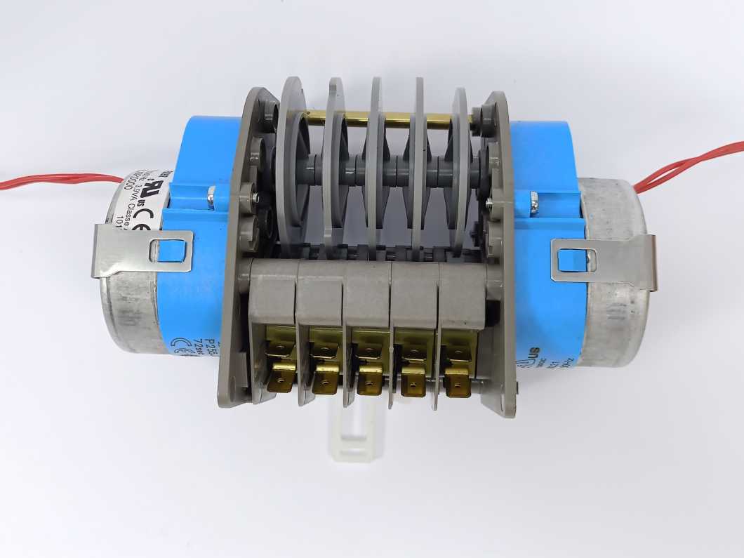 Fiber P255J05ANM0 2 Motor, 5 Cam 72s/4,8min 230V Timer