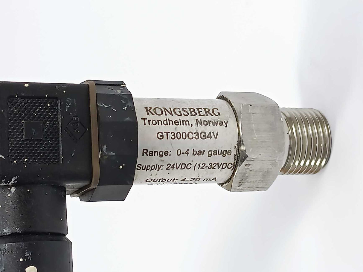 Kongsberg GT300C3G4V Marine Pressure Transmitter