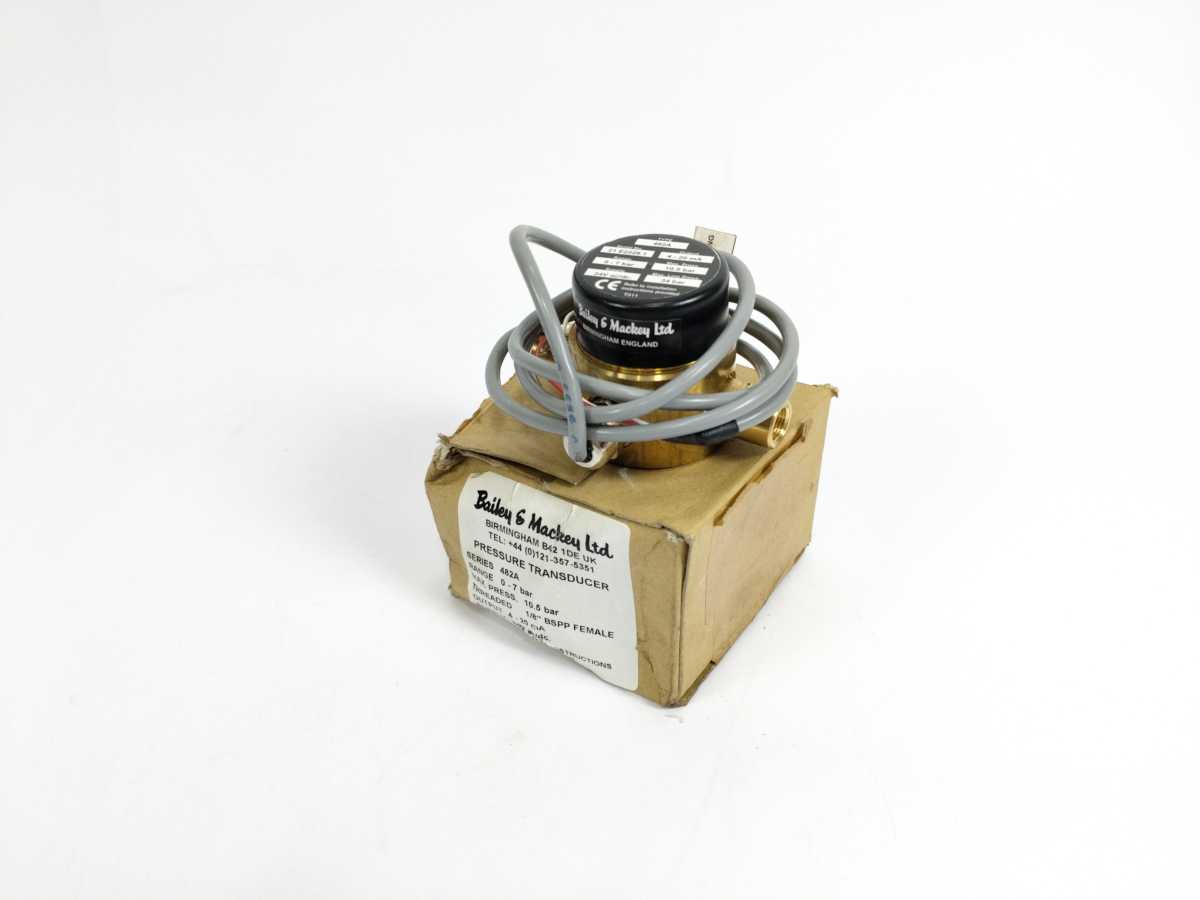 Bailey & Mackey 482A Pressure Transducer 24V AC/DC