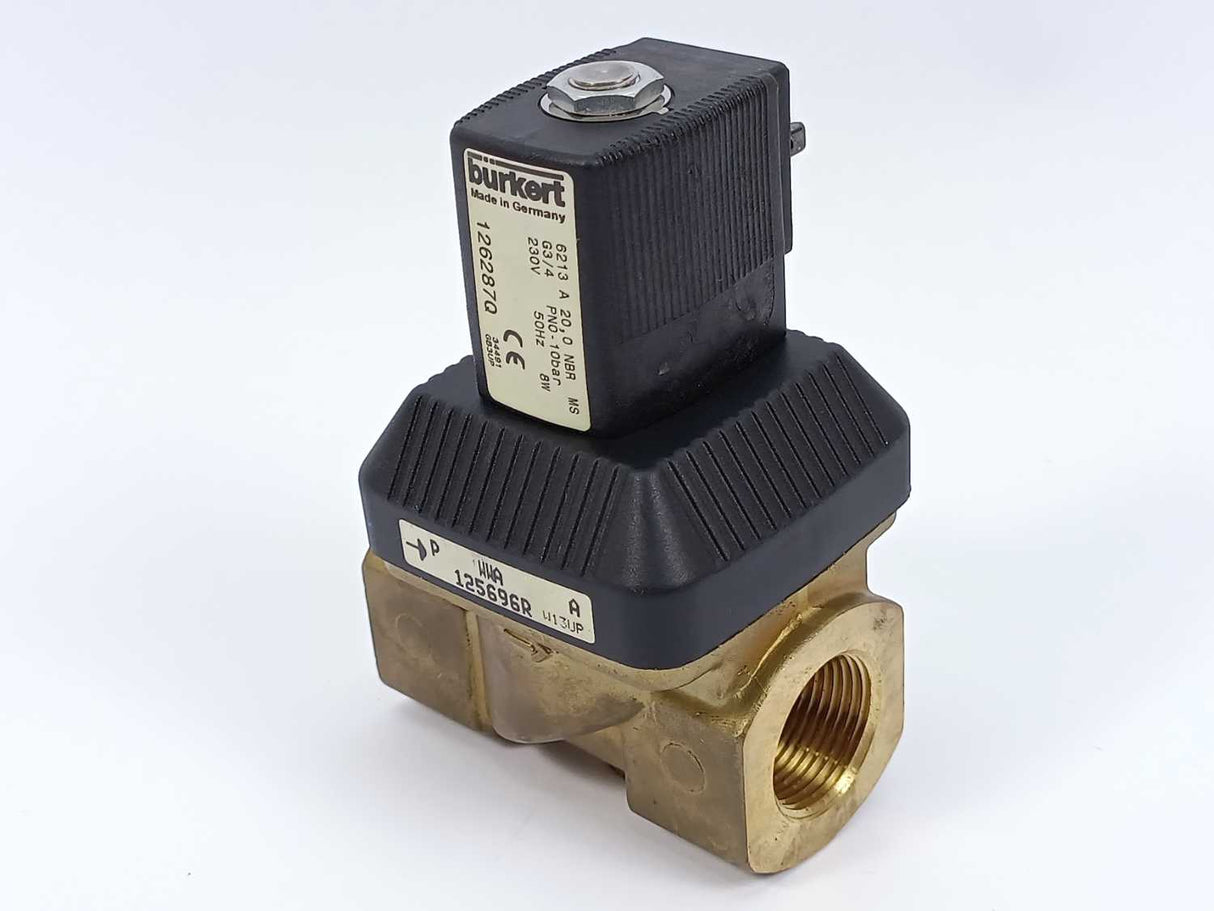 Burkert 126287Q Solenoid Valve 0-10bar
