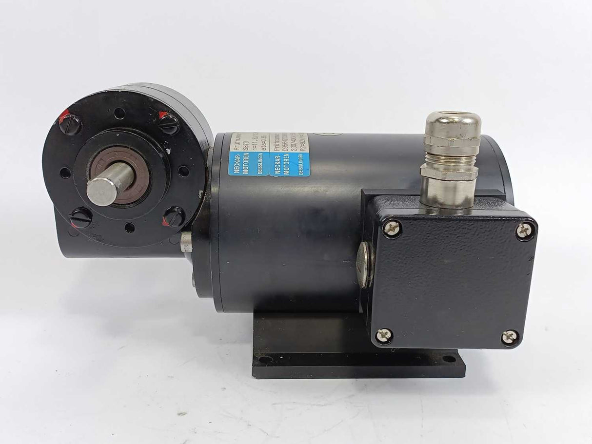 Neckar-Motoren D9564Z00000109 AC Servo Gear Motor 230-400V, 50Hz, 346mA