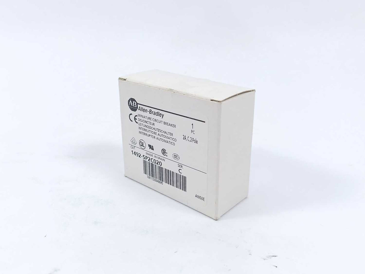 AB 1492-SP2C020 Ser. C Miniature Circuit Breaker Batch 2 pcs.