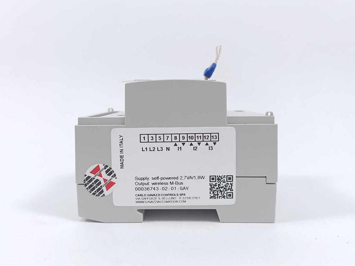 Carlo Gavazzi EM24-DIN.AV5.3.X.W1.I.P/FB12 Energy Analyzer