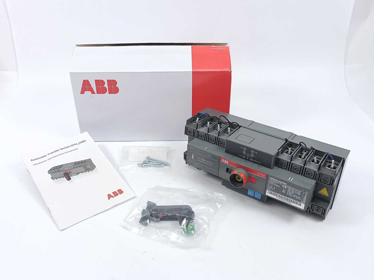 ABB 1SCA151252R1001 Automatic Transfer Switch, OTM40F4C20D400C