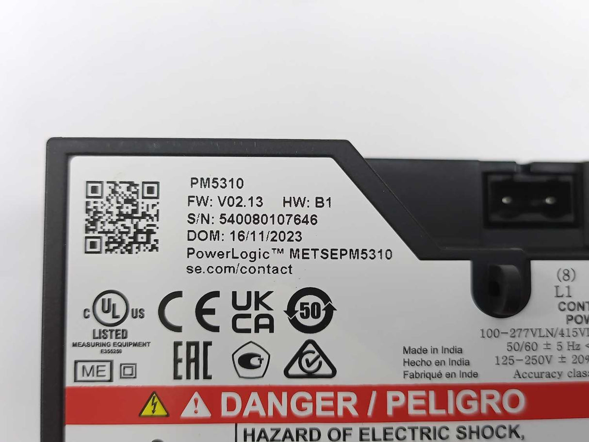 Schneider Electric METSEPM5310 Power Meter PowerLogic PM5310