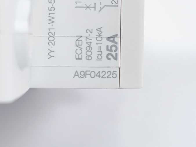 Schneider Electric A9F04225 Miniature Circuit Breaker Batch 5 Pcs.