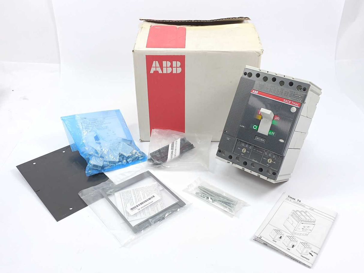 ABB 1SDA054271R1 Circuit Breaker, T4N 250 TMA 125-1250 4p F F InN=100%In