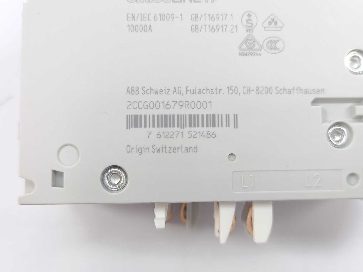 ABB 2CCG001679R0001 FS401M-C16/0.03 RCBO