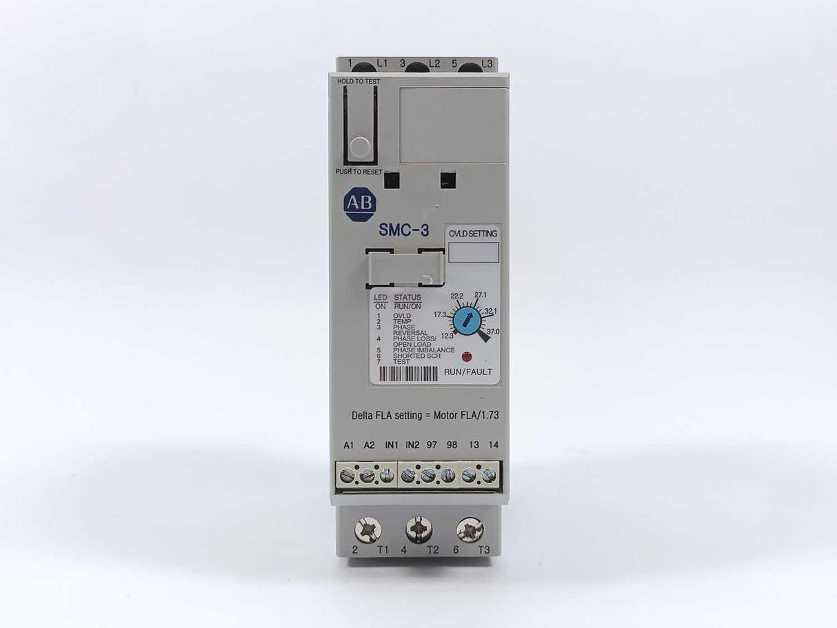 AB 150-C37NBD Ser: B, SMC-3 Soft Starter