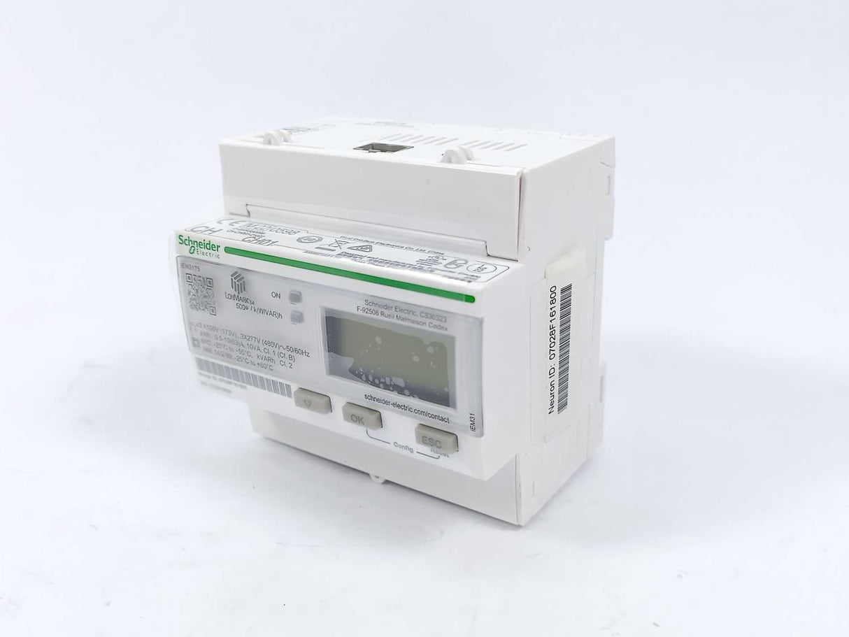 Schneider Electric A9MEM3175 iEM3175 63A Watt-hour Meter