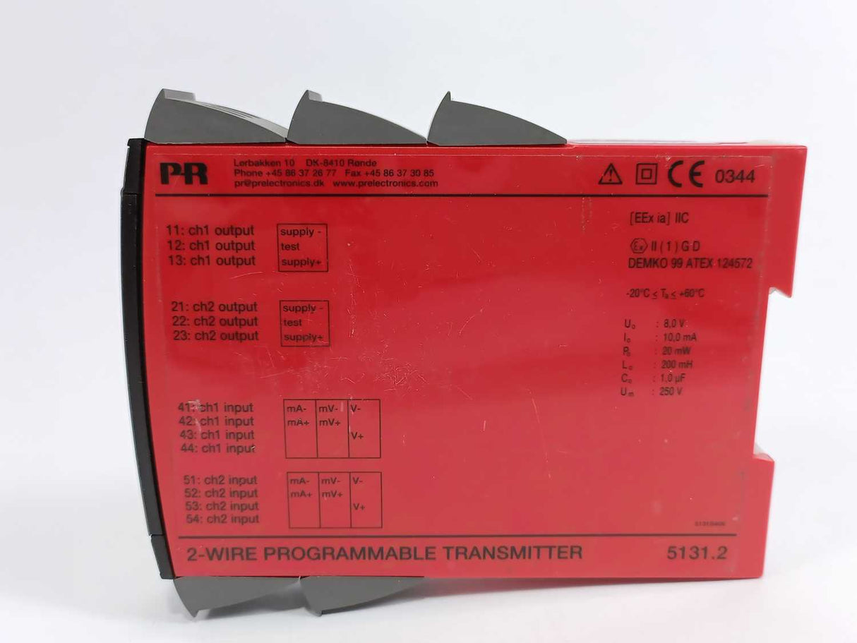 PR Electronics 5131B2A 5131.2 2-Wire Programmable Transmitter