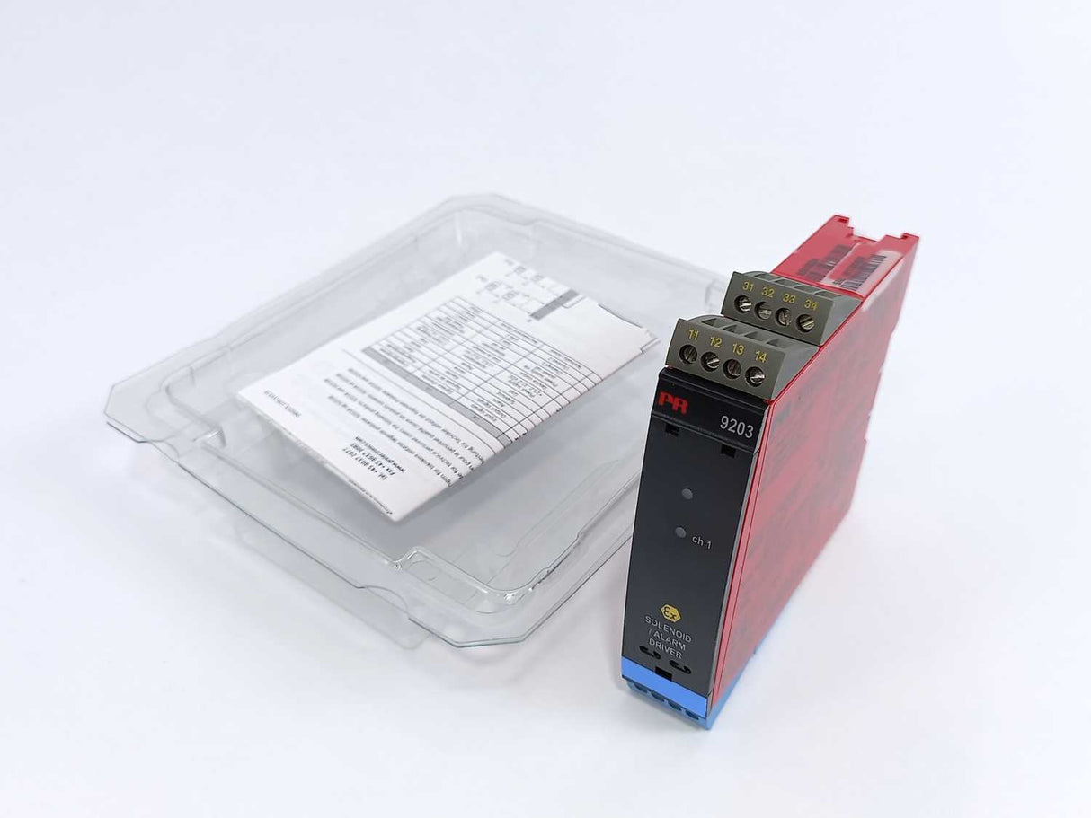 PR Electronics 9203B2A 9203 Solenoid/Alarm Driver