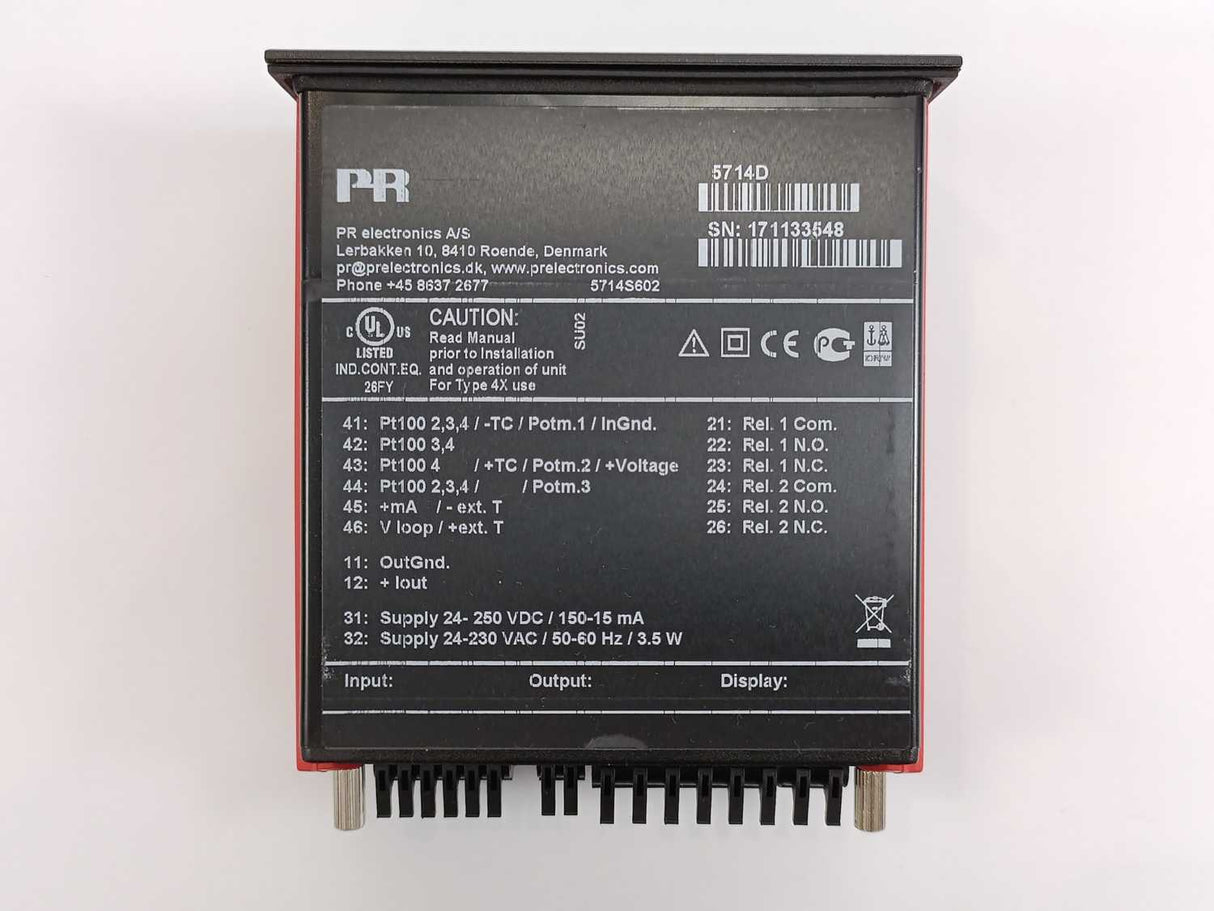PR Electronics 5714D Digital Display