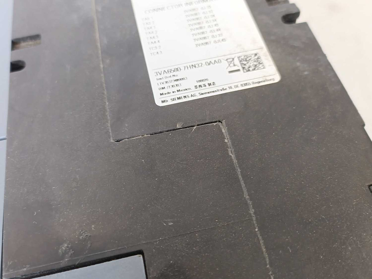 Siemens 3VA6580-7HN32-0AA0 Circuit Breaker, MCCB_UL_FS800_800A_3P_100KA_ETU3_LSI