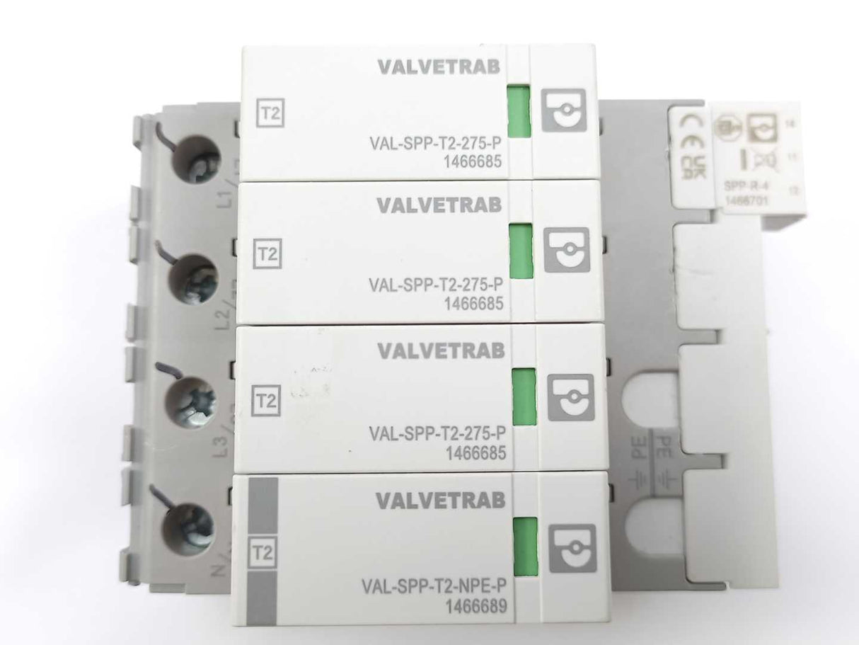 Phoenix Contact 1466214 VAL-SPP-T2-275-3+1-UT-R Surge Arrester