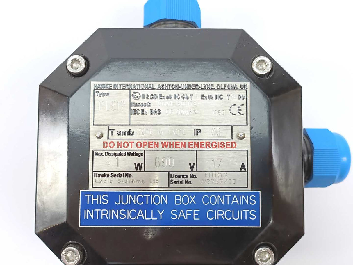 HAWKE PL612 Junction Box