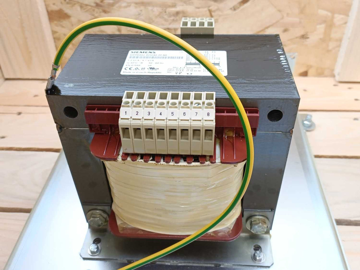 Siemens 4AM6442-8DD40-0FD0 Single-Phase Control Transformer 1.5 kVa