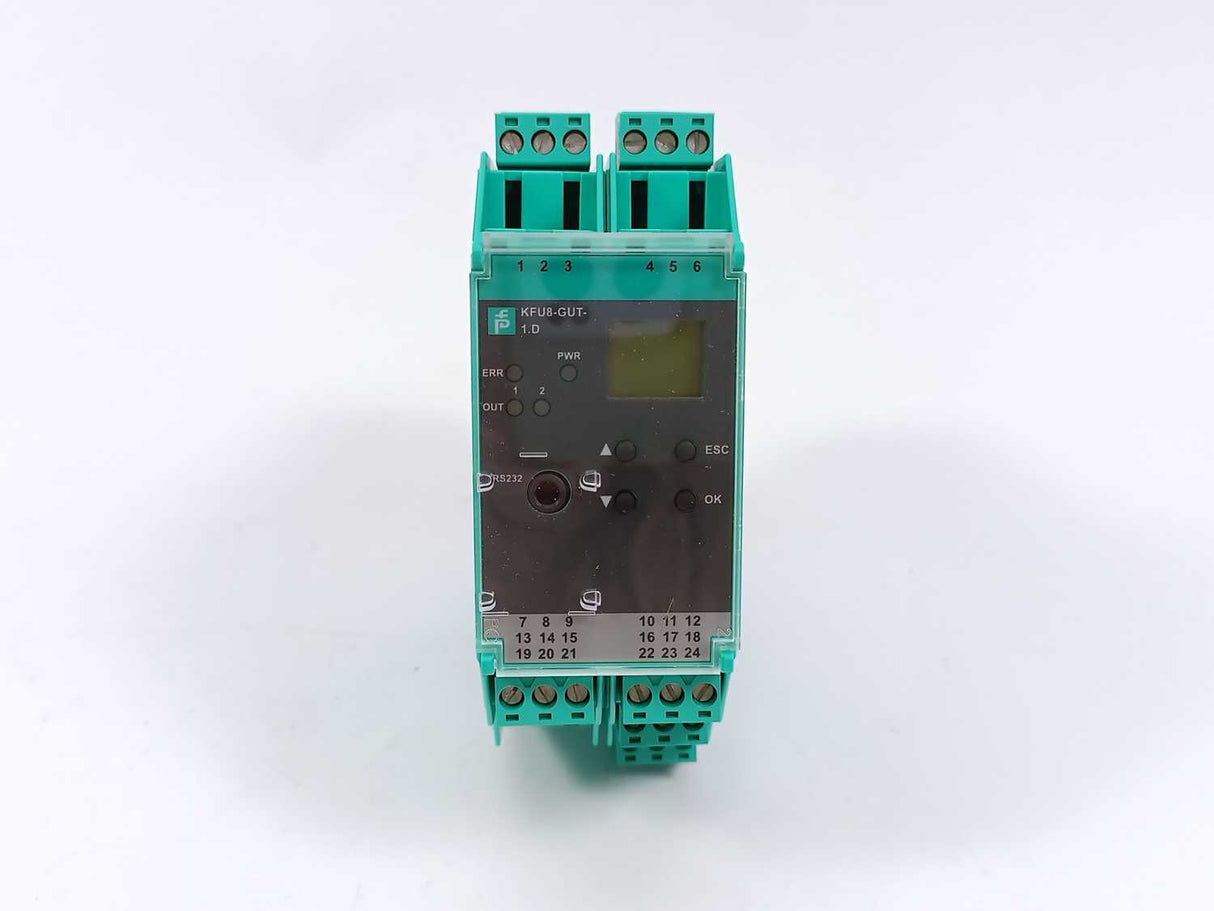 Pepperl+Fuchs 231226 Temperature Converter with Trip Values KFU8-GUT-1.D