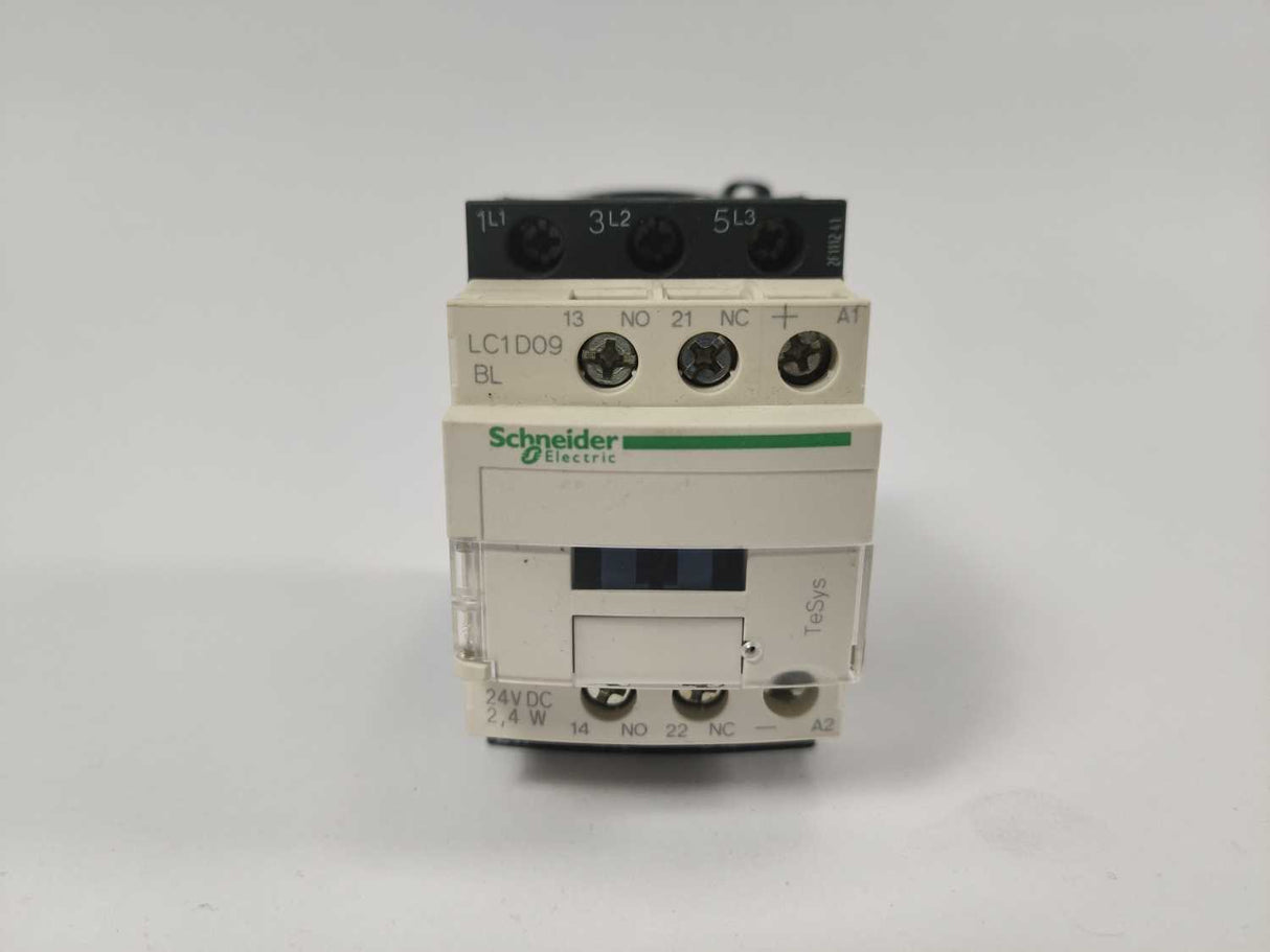 Schneider Electric LC1D09BL TeSys D Contactor 24VDC