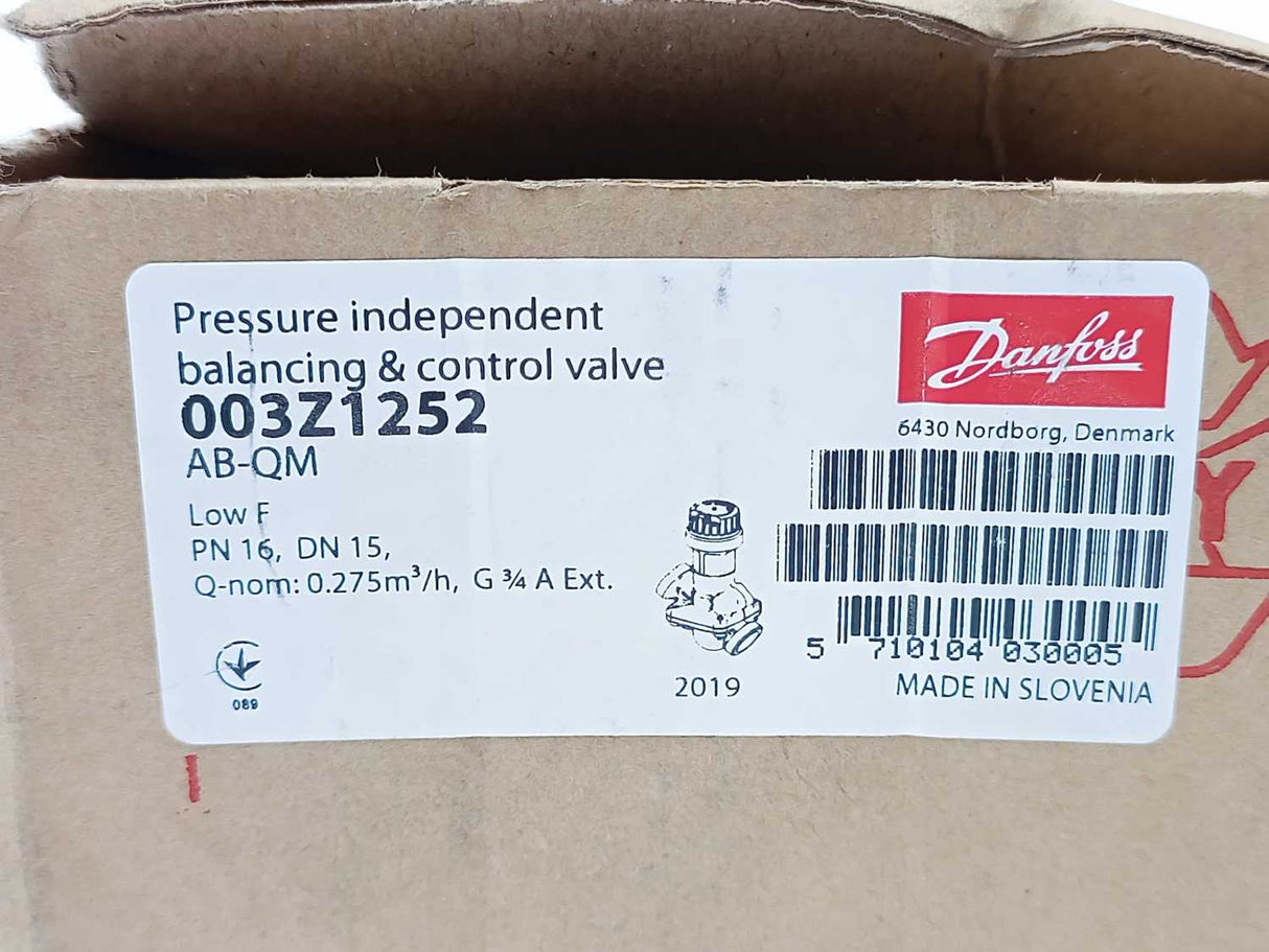 Danfoss 003Z1252 Pressure Independent Balancing & Control Valve