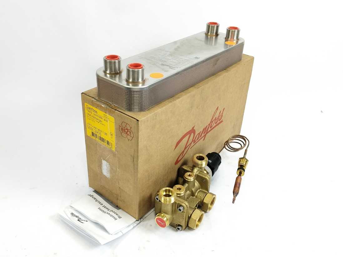 Danfoss IHPT+XB 06H-1-26 Temperature Controller and Heat Exchanger