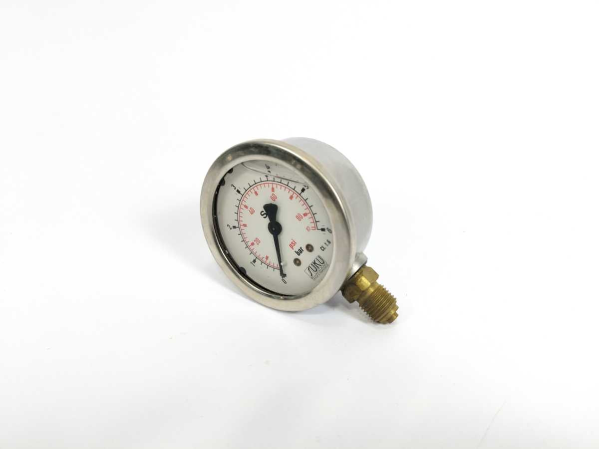 Suku Druck & Temperatur NG63 0-6bar 0-87psi