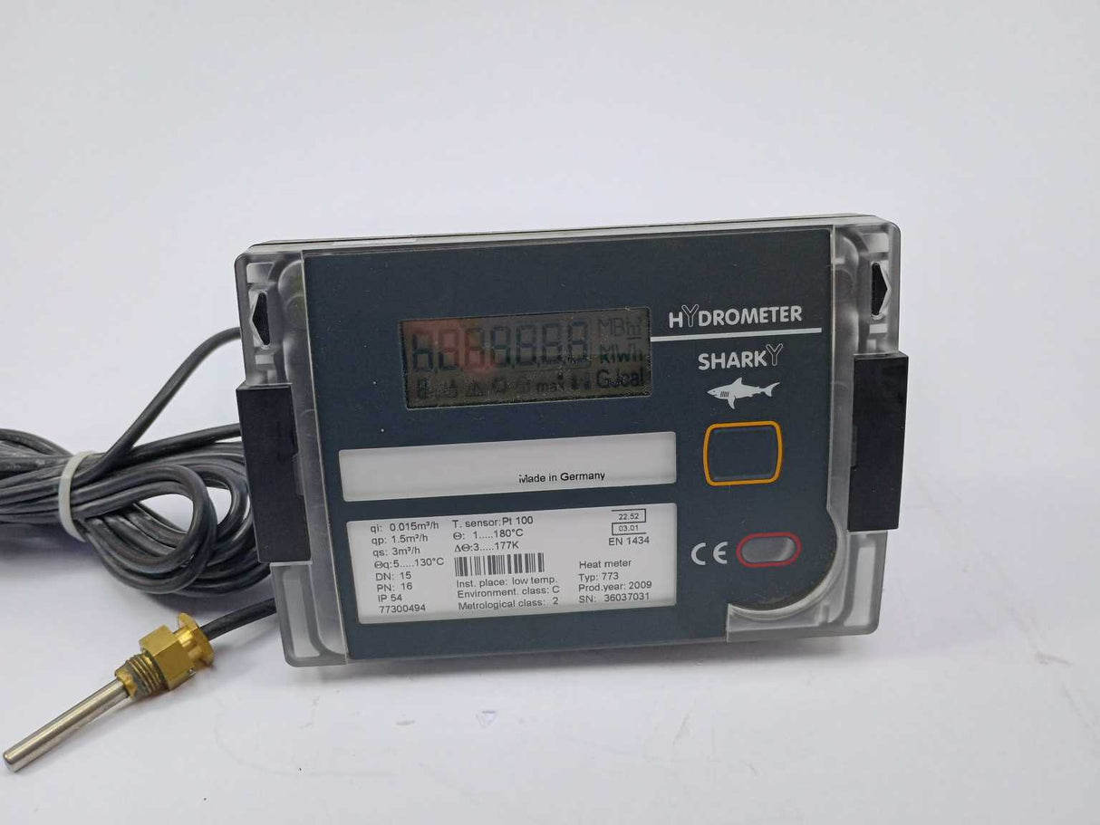 HYDROMETER SHARKY 77300494 SHARKY 773 ULTRASONIC COMPACT ENERGY METER