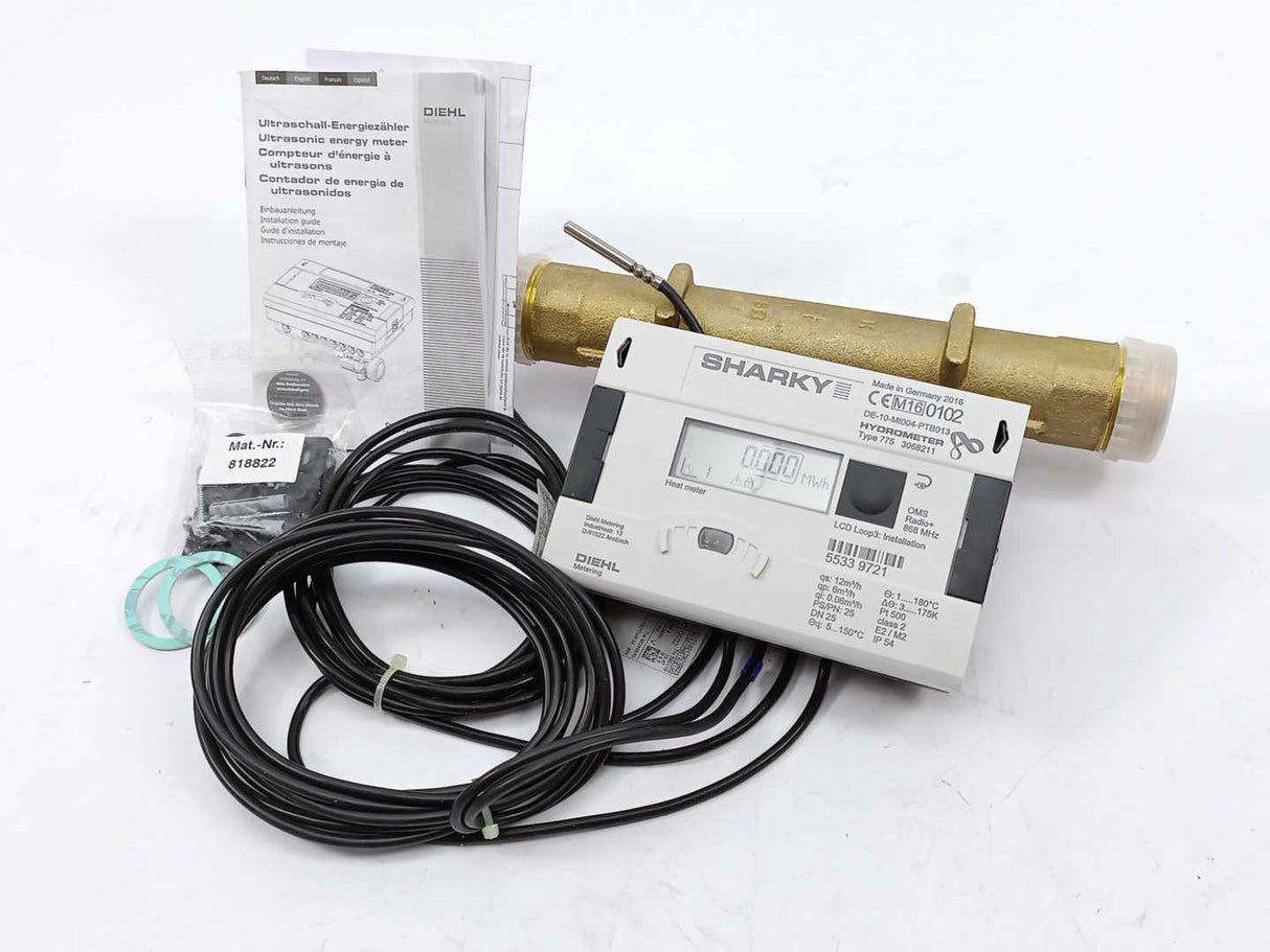 Diehl Metering 3068211 SHARKY Heat Meter Type: 775