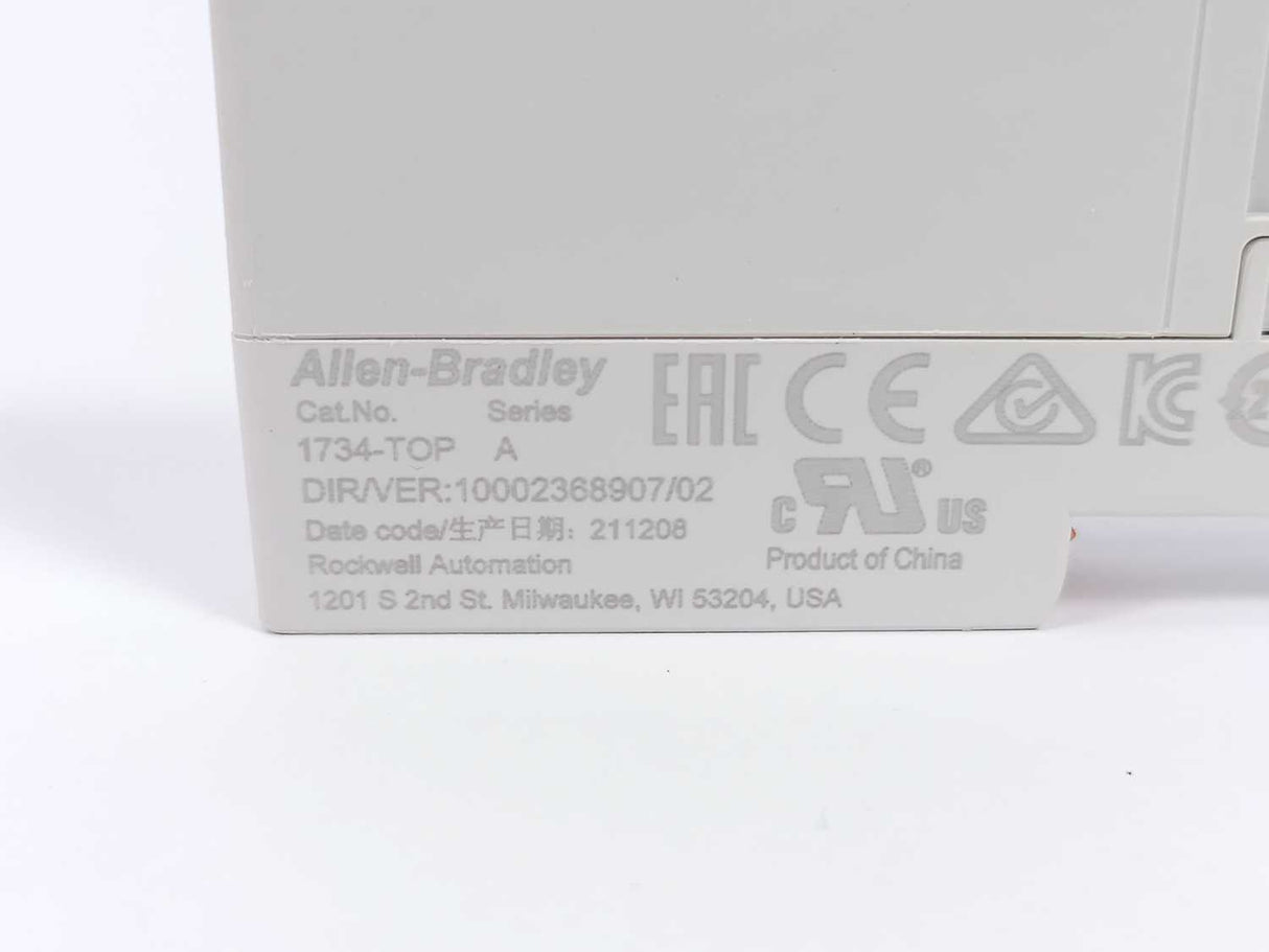 AB 1734-OB8 POINT I/O 8 Point Digital Output Module, w/ 1734-TOP