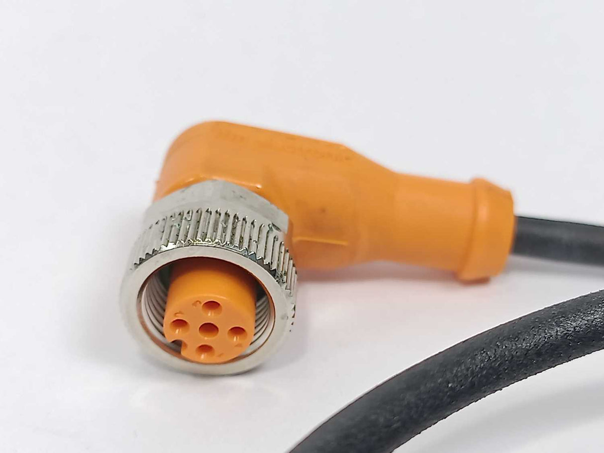 Ifm Electronic EVC186 Approx. 2.6 m PUR-Cable with M12 Connector, 4x34mm2