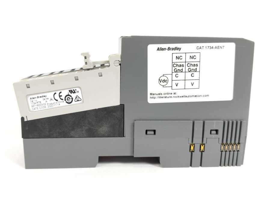 AB 1734-AENT Ser.C POINT I/O Ethernet Network Adaptor w/ 1734-RTB Ser.A