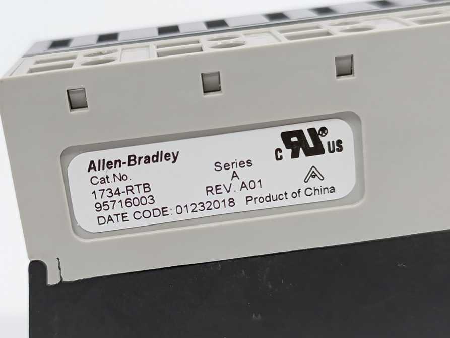 AB 1734-FPD Ser. B POINT I/O Field Distributor Module w/ 1734-RTB Ser. A