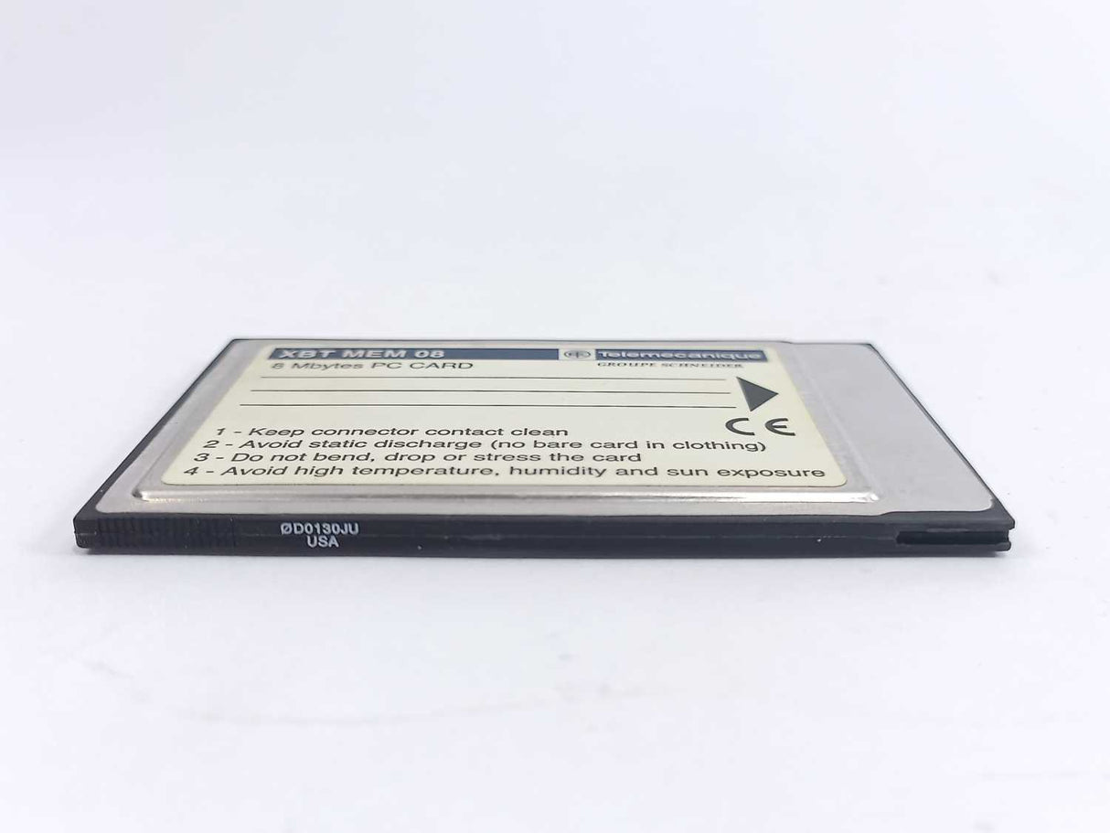 TELEMECANIQUE XBT MEM 08 8 Mbytes PC Card