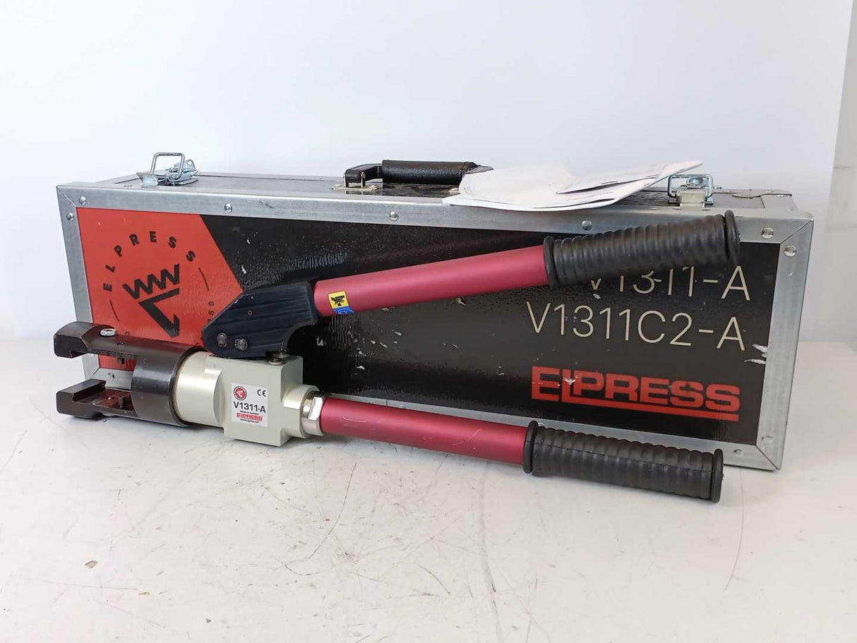 ELPRESS V1311-A Hydraulic Hand-Held Tool for Contact Crimping Cu Terminals V1300