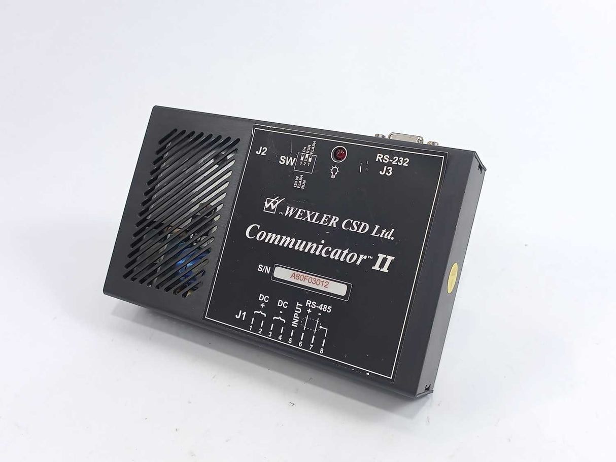Wexler GENCON II Pro Communicator II-, RS-232 J3