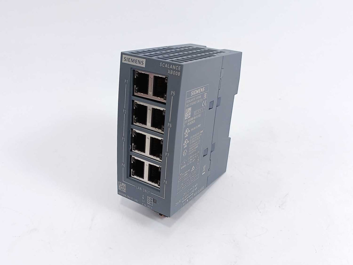 Siemens 6GK5008-0BA10-1AB2 SCALANCE XB008 Ethernet Switch