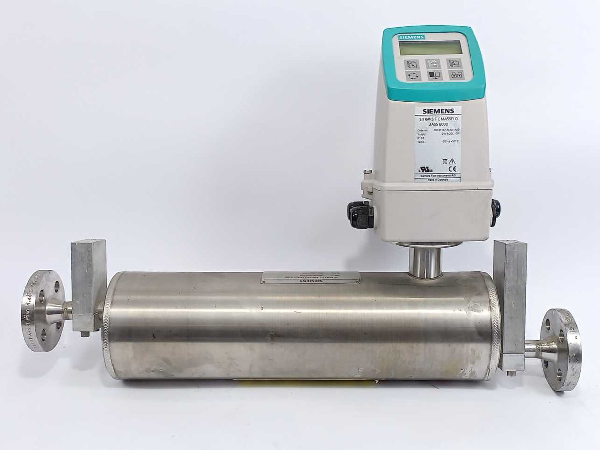Siemens 7ME4110-2AA20-1AA0 + 7ME4100-1EC21-1CA1 SITRANS F C Massflo 6000 2100