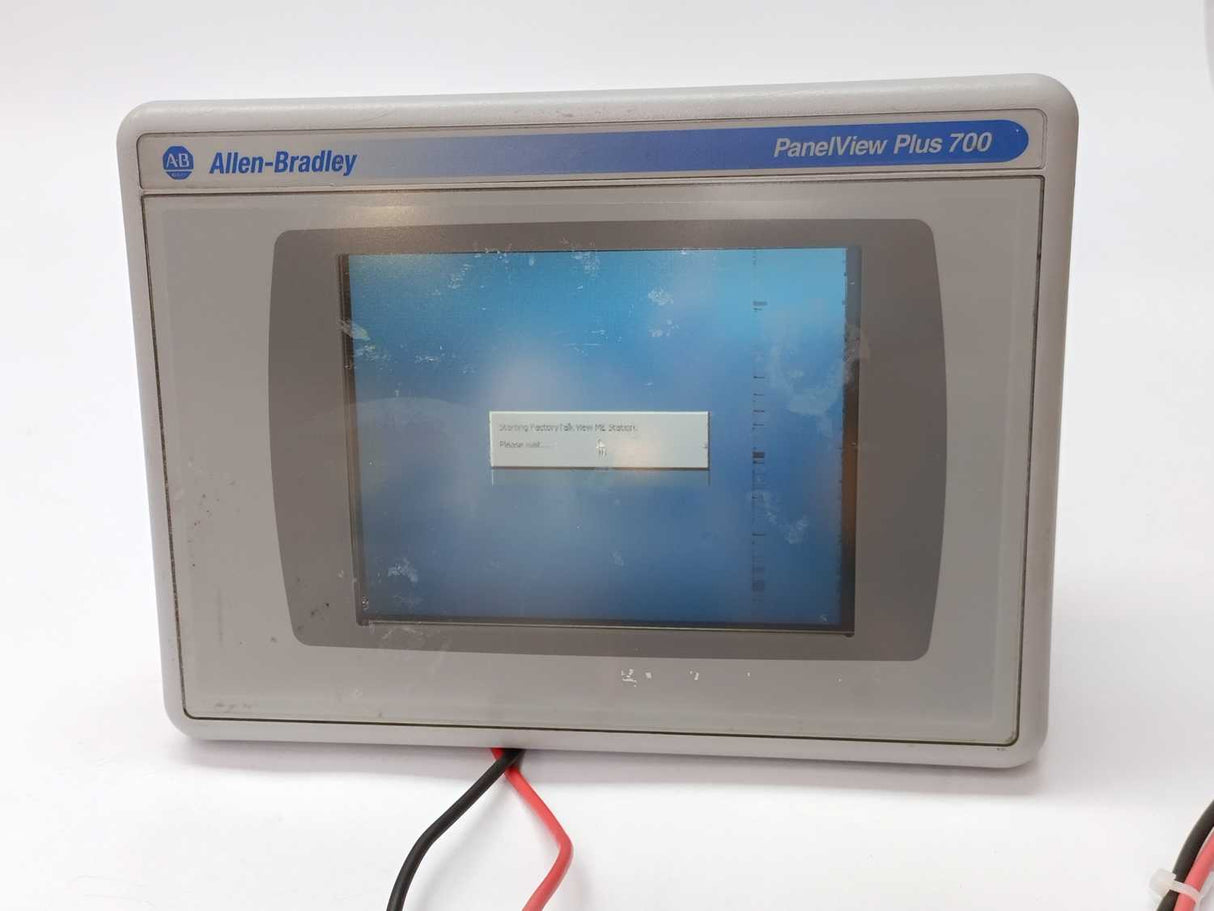 AB 2711P-T7C4D1 Ser. A PanelView Plus 700 Terminal Sold for Parts *DEFECTIVE*