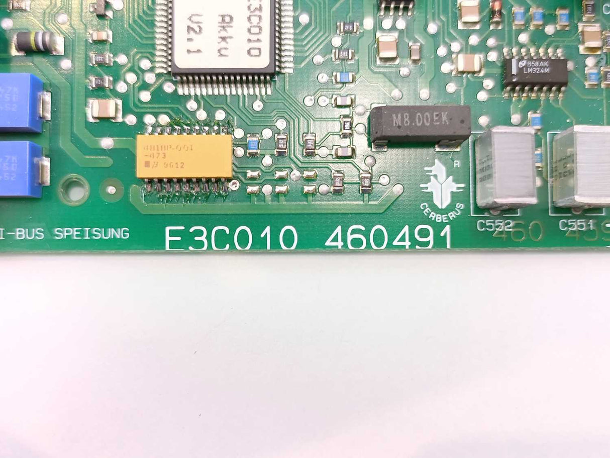 Siemens E3C010 460491 Fire Aand Security System Card