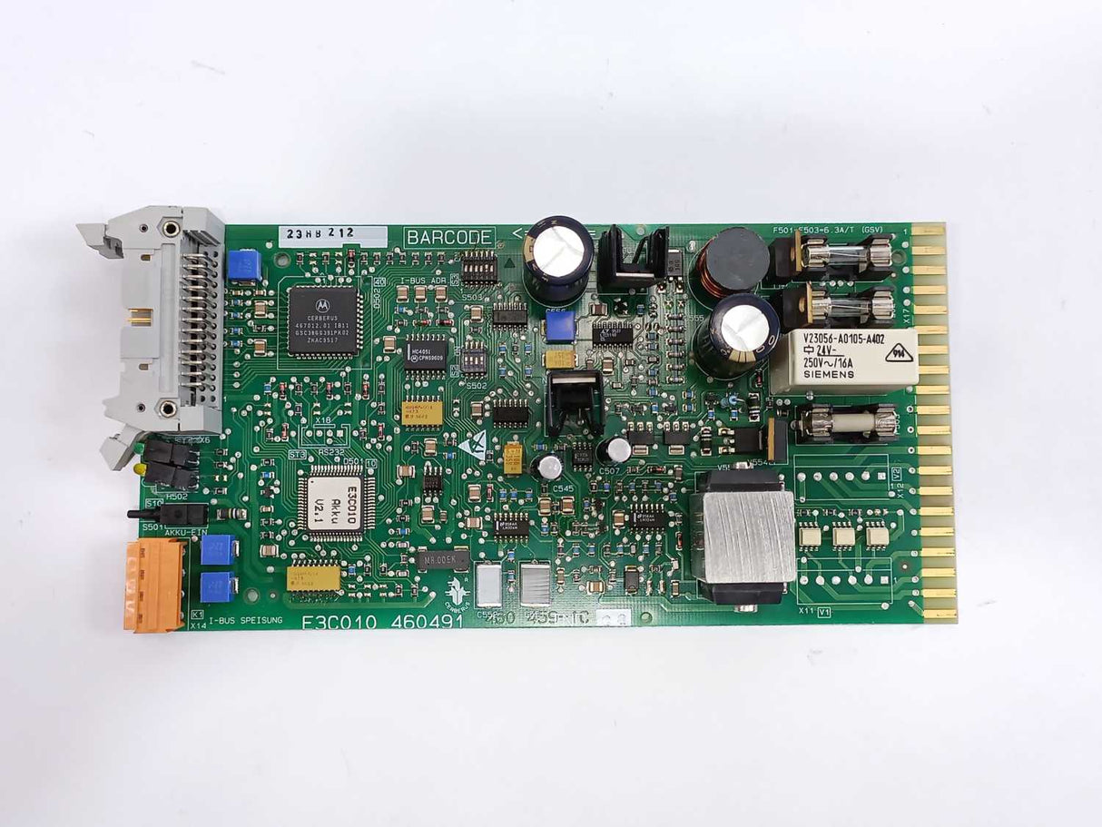 Siemens E3C010 460491 Fire Aand Security System Card