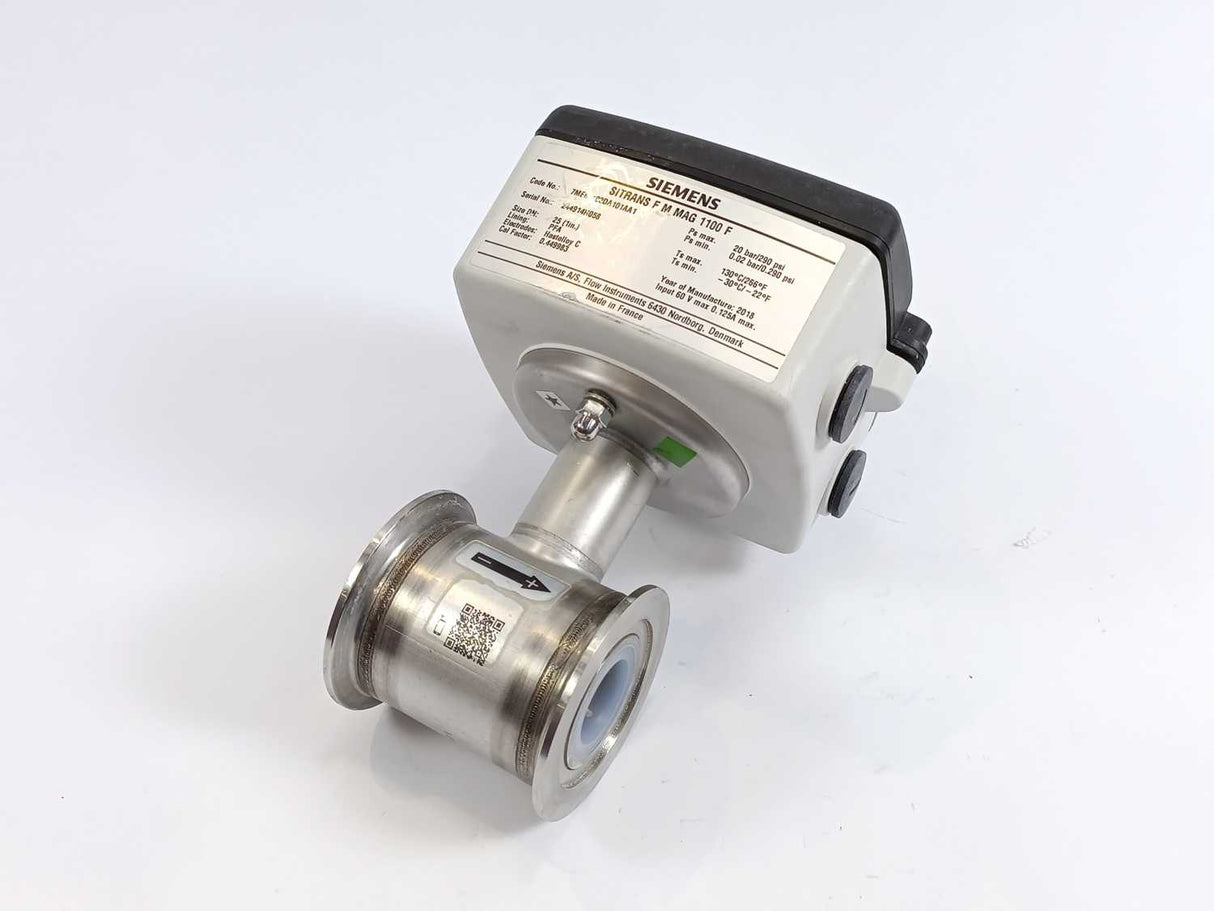 Siemens 7ME6140-2DA10-1AA1 Sitrans FM MAG 1100 F, Full-bore Flow Sensor